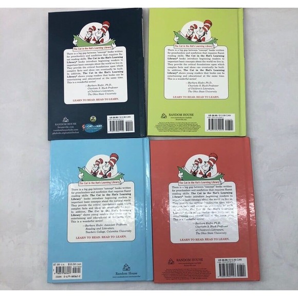 Dr seuss learning library book lot/bundle of 4 - Picture 5 of 5